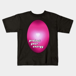 protect your energy Kids T-Shirt